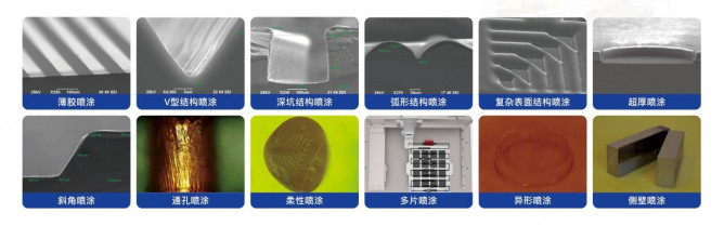 噴膠機應用結果